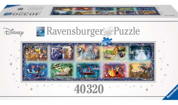 Bereit für das grösste Puzzle der Welt mit 40320 Teilen?