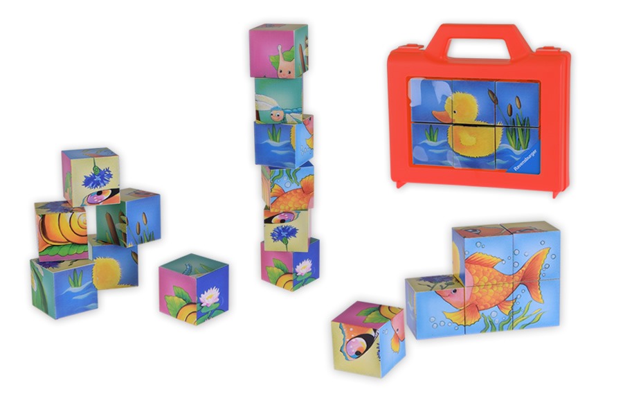 Würfelpuzzles – der sechsfache Spielspass für Kleinkinder